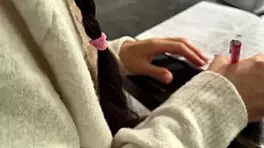 Spanish teacher fucks me on the table during class in heels