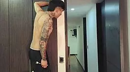 brunette young woman gets fingered in sexy revenge prank