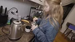 i wanted a cappuccino and my bf helped me with that