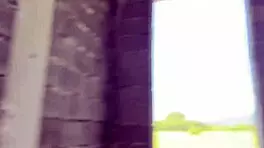 Shared hot busty girl with stepdad in abandoned house