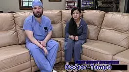 dr tampa's bratty orphan mya in suggestive cheerleading physical.