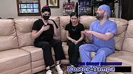 dr tampa's bratty orphan mya in suggestive cheerleading physical.