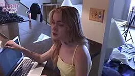 Sage Fox Feels Intense Pleasure From Stepdad Seth Brogan