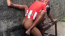 interactive outdoor hardcore sex with petite 18+ in rough quickie fucking.