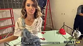 Young Lady Cheats On Boyfriend With Boss, Experiencing Real Orgasms In Shaved Pussy Sex