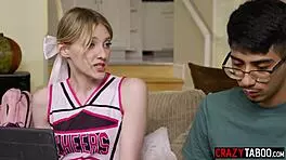 a shy guy diego perez fucks petite 18+ and hot popular cheerleader melody marks