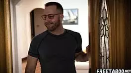 Neighbors Interact With Teen Eliza Eves In Threesome Movie