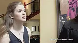 teen reality agent bends over for clients big black cock?