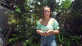 I Found This Delicious Whore In The City And Fucked Her In The Car, Filling Her Pussy With Cum And Her Ass.