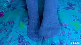 Tiny teen's oops wrong hole babe but he keeps on going accidental anal