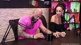 Brunette Teen in Lingerie Gives Blowjob, Uses Toys in Crazy Bdsm Sex with Black Guy