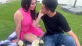 Emilce cute young latina from paraguay with hairy pussy gets fucked on couch by terry kemaco