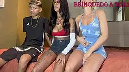 Beautiful Brunette Girl Gets Fucked In The Ass By An Old Man, Bent Over Licking Monster Cock Muff Diving Riding Missionary Cum