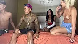 Beautiful Brunette Girl Gets Fucked In The Ass By An Old Man, Bent Over Licking Monster Cock Muff Diving Riding Missionary Cum