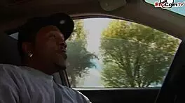 Wow, the bbc is way too big for this 18-19 year old brunette slut's tight ass and big natural tits!