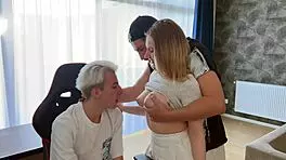 Deprived A Cute Boy With Huge Dick Of Virginity His Stepfather Made Me Squirt