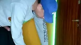 Skinny argentinian teen acts like a putita in homemade video