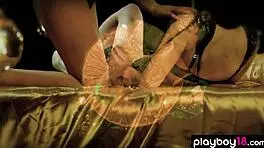 petite czech lesbian kayla gives special treatment to her gf