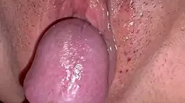 amateur pink pussy explored 187 days post-virginity with wet licks
