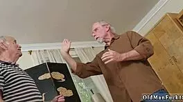 Old Men And Teen Philanthropist In HD Video