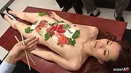 Japanese Business Meeting Turns Into Gangbang With Naked Teen 18+ And Creampies