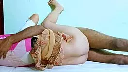 Friend fills tight teen pussy with creampie by fucking hard