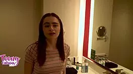 stepdad cums in 18yo reese robbins