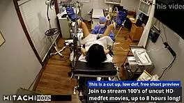 freshman gets mandatory hitachi orgasm from doctor-tampa - yasmine woods