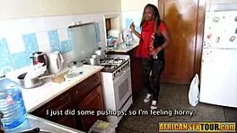 i'm an amateur black teen enjoying interracial sex