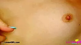 Cute Blonde Model Shows Her Sexy Body