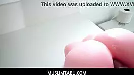 tokyo lynn's big tits can't resist her horny husband