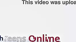 College student panty stuffing in lingerie uniform.