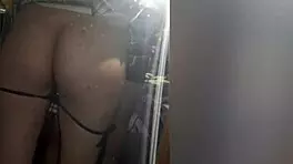 please dont tell anyone we went out to fuck instead of going to my classes - 18-year-old girl give her ass in front of the mirror 😏