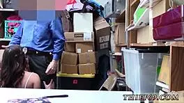 Hot Big Tit Blonde Police Officer Alerts Sales Associates