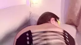 Bar Owner Invites You To Fuck Her Big Pussy On Sofa!