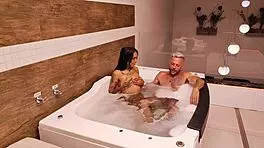 hot chat with a tight brunette getting lots of dick in her ass and screaming from the real cumshot with vagninho and nick niquita