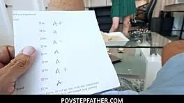 Angel Young And Avery Moon Team Up For Intense Threesome With Stepdaddy