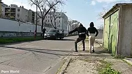 Slutty suspect sladyen skaya takes a dp pounding at the police station gp3063