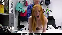 I had no choice but to suck and fuck to escape punishment in the shop