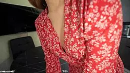 Watch this sexy babe in lingerie getting fingered passionately.