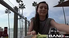 Ariel Grace Skinny Teen 18+ Fucks In Public Bathroom