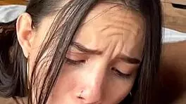 Petite latina lingerie model backstage anal sex - vertical pov?