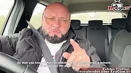 deutsche dünne teen picked up for anal sex without condom in pov