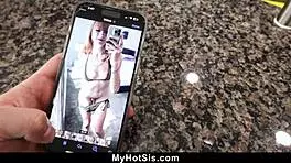 Redhead Sends Nudes From Bathroom