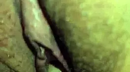 amateur couple enjoys close-up vaginal sex when alone at home with big cock