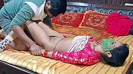 Teen in wild suhagrat with huge monster cock, loud hindi screams, anal blowjob, and full view part-1 💥