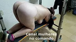 Danielinha shows off her cute brunette ass tease