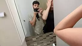 Risky Bathroom Public Sex With Online Date