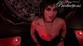 Gothic Girl Rituals Sex With Boyfriend In Doggystyle