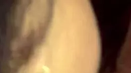 Catching hot married woman FILLING PUSSY with MILK